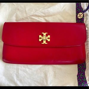 Tory Burch Red Clutch